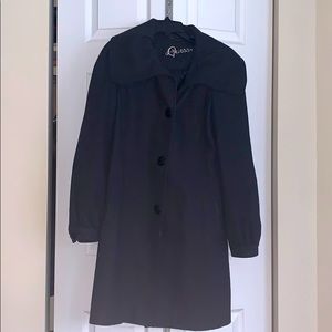 Guess wool button up coat.